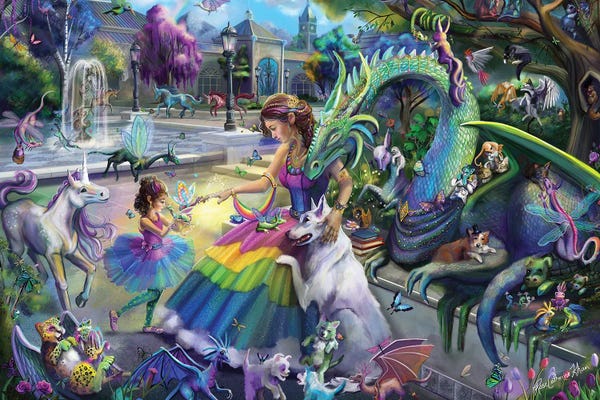 Rose Khan: Dragons Garden by Rose Khan