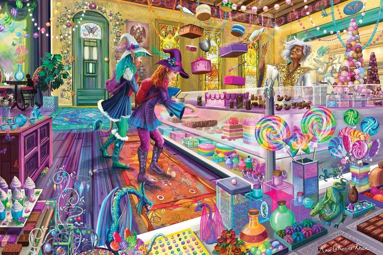Glimmerstone Bakery by Rose Khan wall art