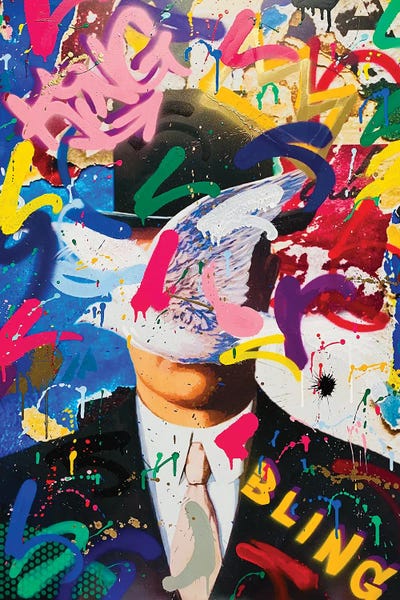 Pop Art: Fly Like A Bird by RS Artist