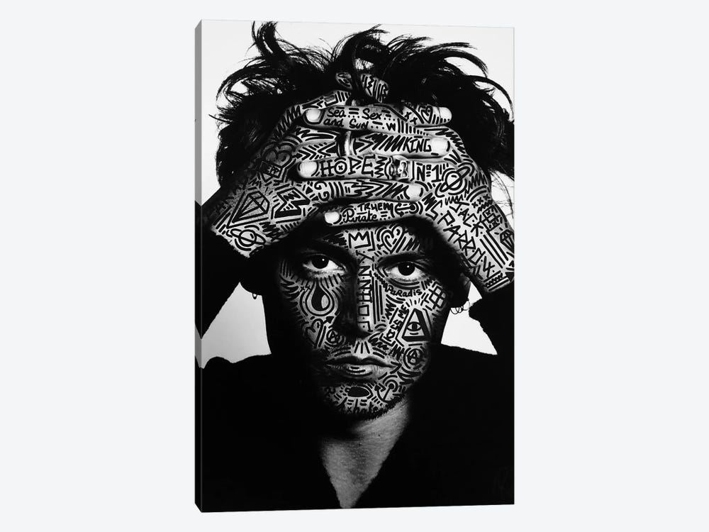 Johnny by RS Artist 1-piece Canvas Print