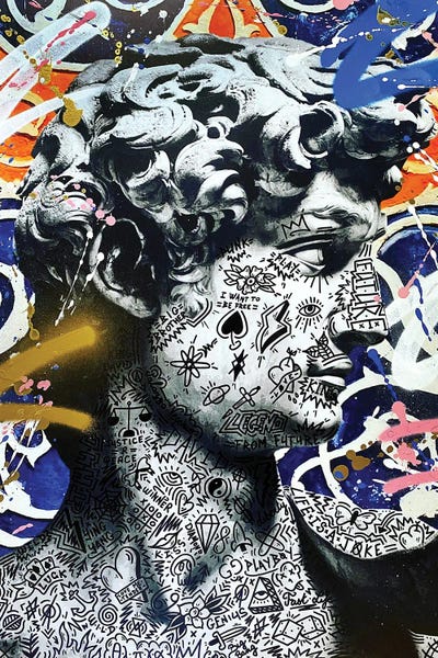 Pop Art: King David by RS Artist
