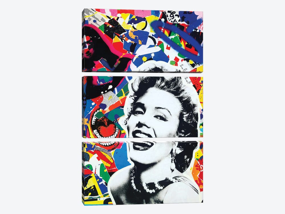 Marylin by RS Artist 3-piece Canvas Artwork