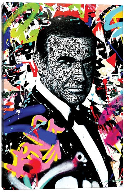 My Name Is Bond Canvas Art Print - James Bond