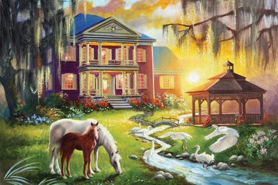 Southern Dreams by D. "Rusty" Rust art print