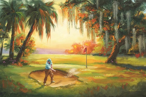 Golf Courses: Southern Golfer by D. "Rusty" Rust