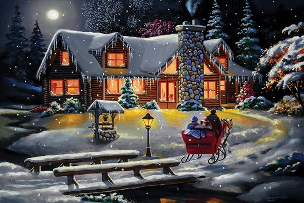 Cabins: Over The Bridge And Home We Go by D. "Rusty" Rust