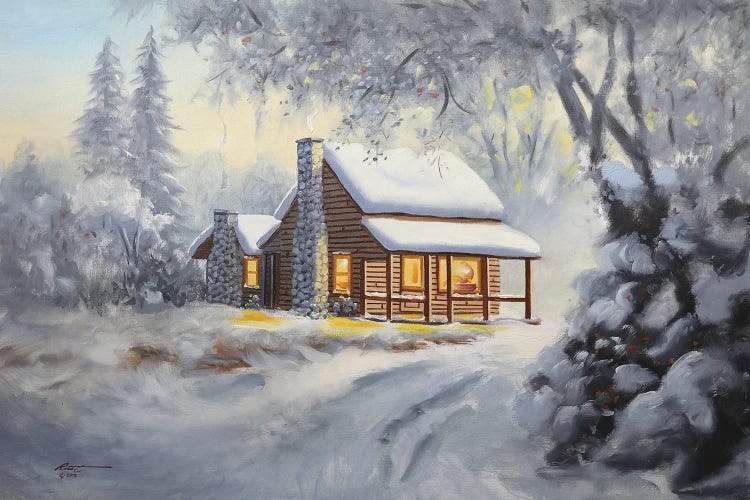 Winter Cabin