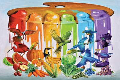 Palette To Palate by D. "Rusty" Rust art print