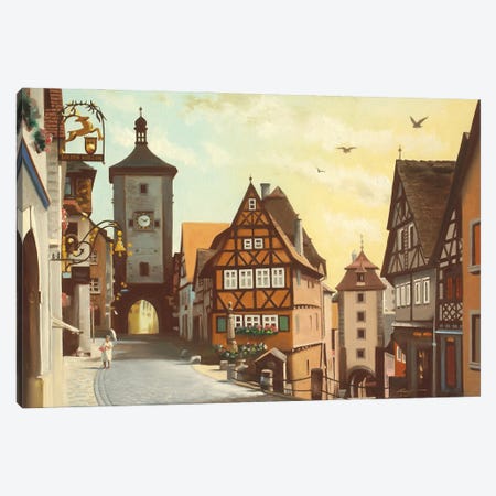Rothenberg, Germany Canvas Print #RSR280} by D. "Rusty" Rust Canvas Art Print