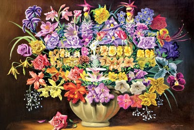 House Plants - Illusion by D. "Rusty" Rust canvas print