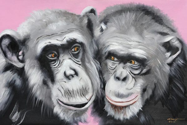 Chimpanzees: Loving Chimps by D. "Rusty" Rust