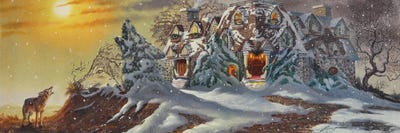 Haunted Mansion - Illusion by D. "Rusty" Rust multi panel art