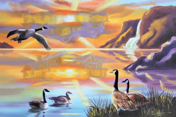 Lake Sunrises & Sunsets: No Place Like Home - Illusion by D. "Rusty" Rust