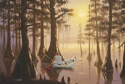 Serenity On The Marsh by D. "Rusty" Rust art print