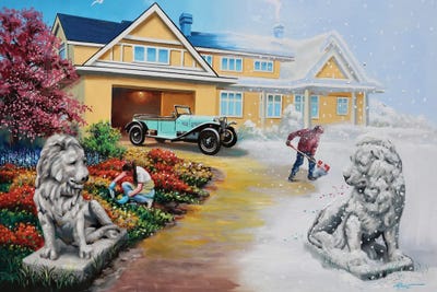 Cold Front by D. "Rusty" Rust art print