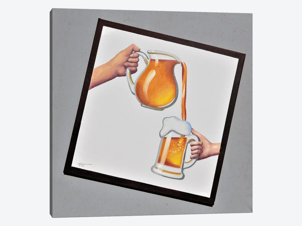 Pitcher Picture by D. "Rusty" Rust 1-piece Canvas Art