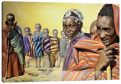 Africa Ten - Illusion Canvas Art Print - D. "Rusty" Rust