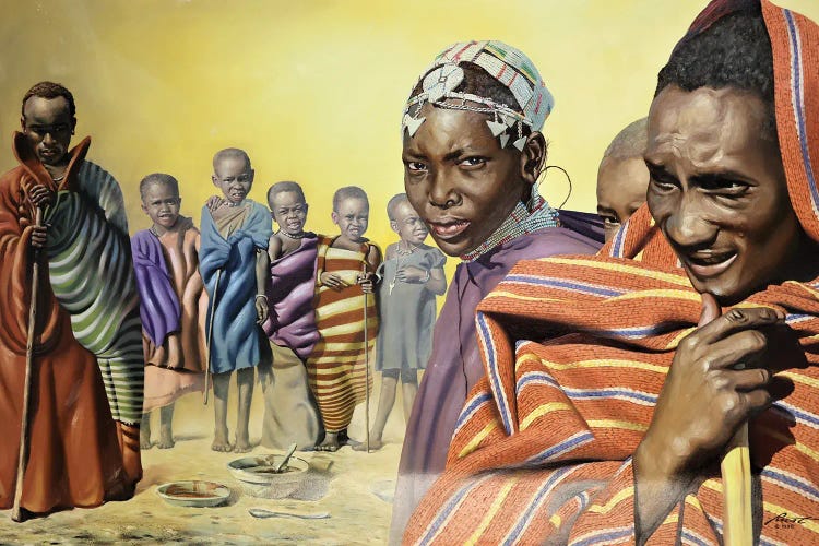 Africa Ten - Illusion by D. "Rusty" Rust wall art