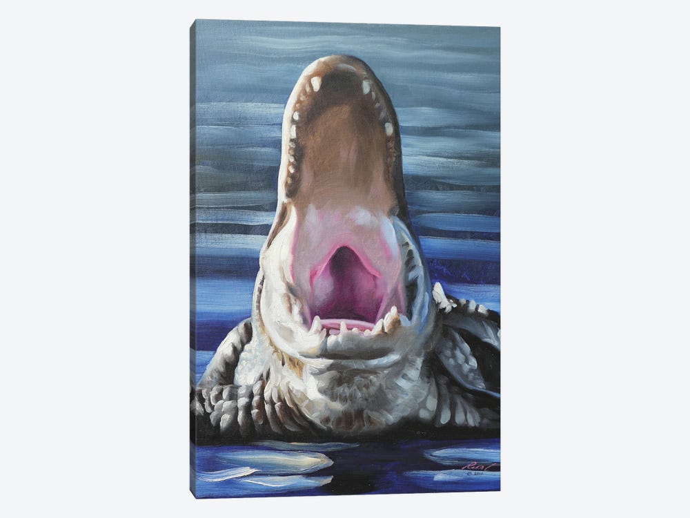 Alligator II by D. "Rusty" Rust 1-piece Art Print