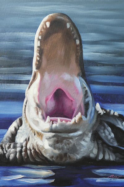 Alligators & Crocodiles: Alligator II by D. "Rusty" Rust