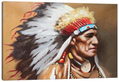 Arapaho Canvas Art Print - D. "Rusty" Rust