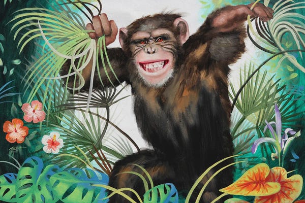 Chimpanzees: Chimpressive by D. "Rusty" Rust