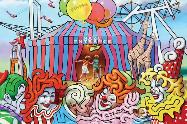 Performing Arts: Circus Maze by D. "Rusty" Rust
