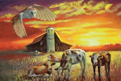 Cowls by D. "Rusty" Rust art print