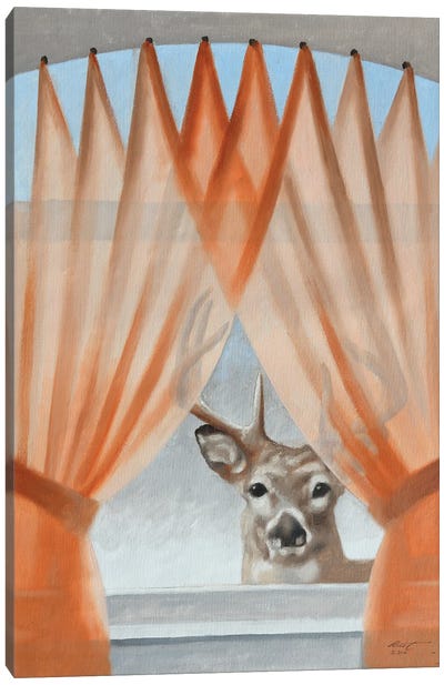 Deer Canvas Art Print - D. "Rusty" Rust