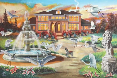 Doguzzle by D. "Rusty" Rust art print