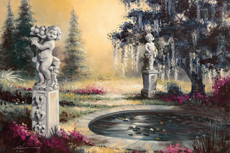 Garden Lovers by D. "Rusty" Rust wall art