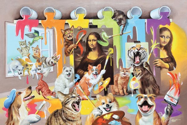 Mona Lisa: Mona Seesya by D. "Rusty" Rust