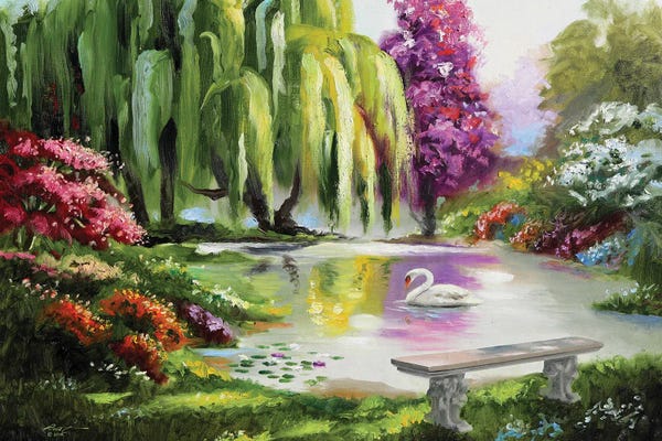 Willow Trees: Mute Swan by D. "Rusty" Rust