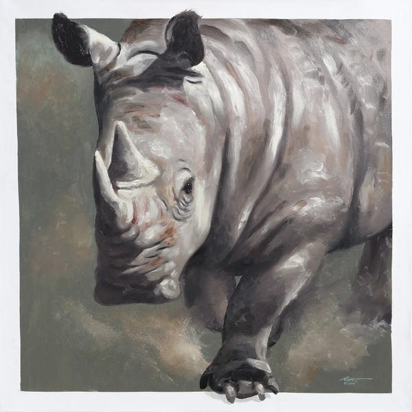 Rhinoceroses: Rhino by D. "Rusty" Rust