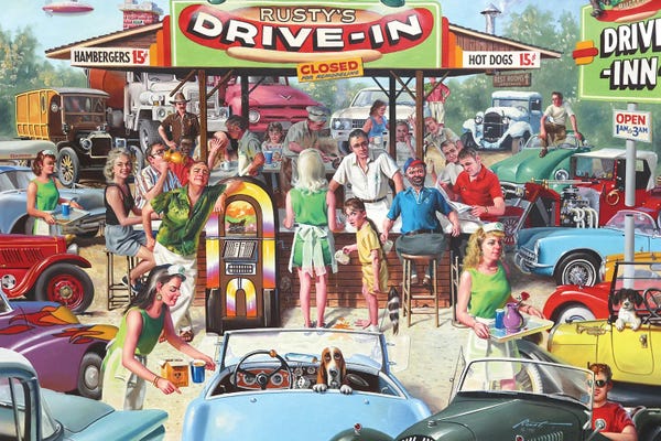 D. "Rusty" Rust: Rusty's Drive-In by D. "Rusty" Rust