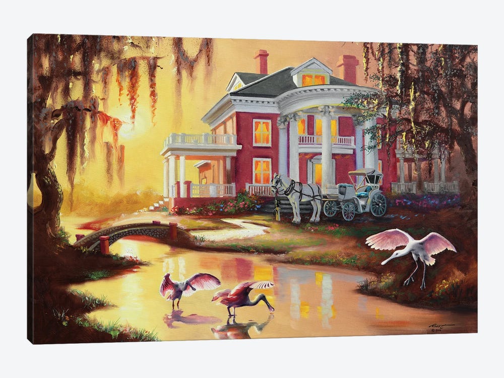 Southern Dream by D. "Rusty" Rust 1-piece Canvas Artwork