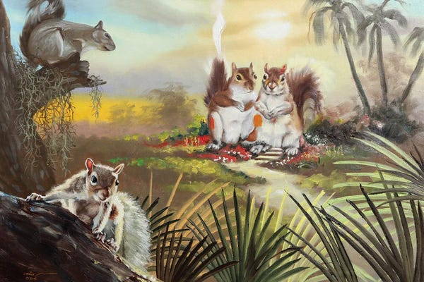 Squirrels: Squirrel Shack by D. "Rusty" Rust