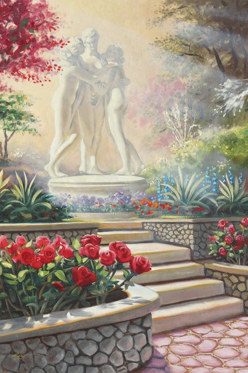 Three Graces by D. "Rusty" Rust wall art
