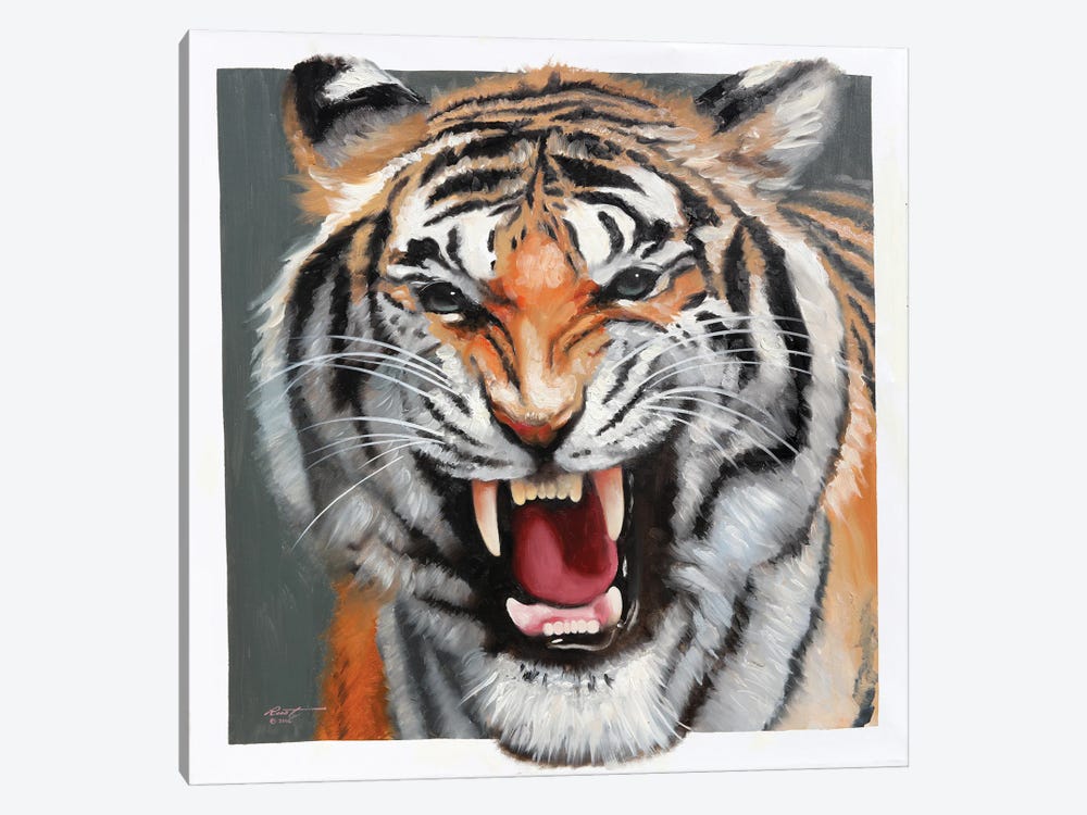 Tiger by D. "Rusty" Rust 1-piece Art Print