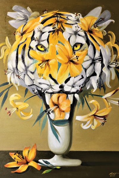 Tigers: Tiger Lilies by D. "Rusty" Rust
