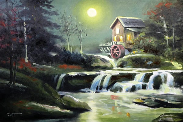 Cabins: Watermill by D. "Rusty" Rust