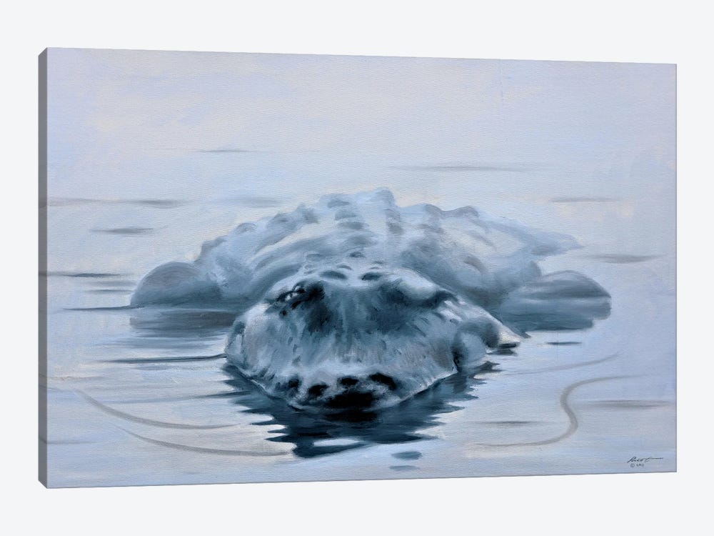 Alligator VI by D. "Rusty" Rust 1-piece Art Print