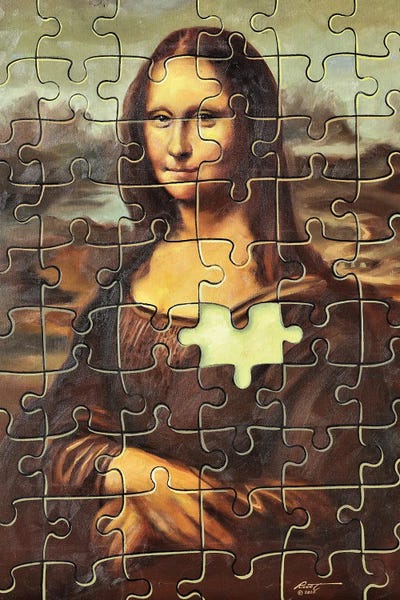 Mona Lisa: Broken Heart by D. "Rusty" Rust
