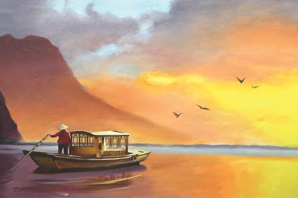 China: China Boat I by D. "Rusty" Rust