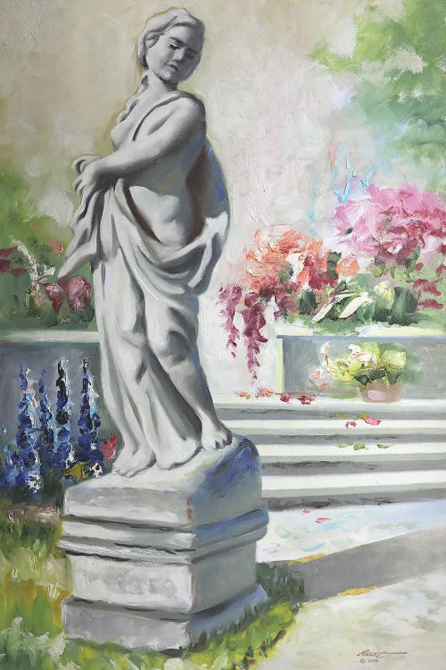 Statue by D. "Rusty" Rust wall art