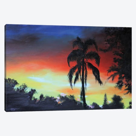Sunset III Canvas Print #RSR678} by D. "Rusty" Rust Canvas Art