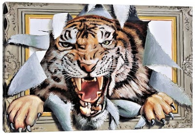Tiger III Canvas Art Print - D. "Rusty" Rust