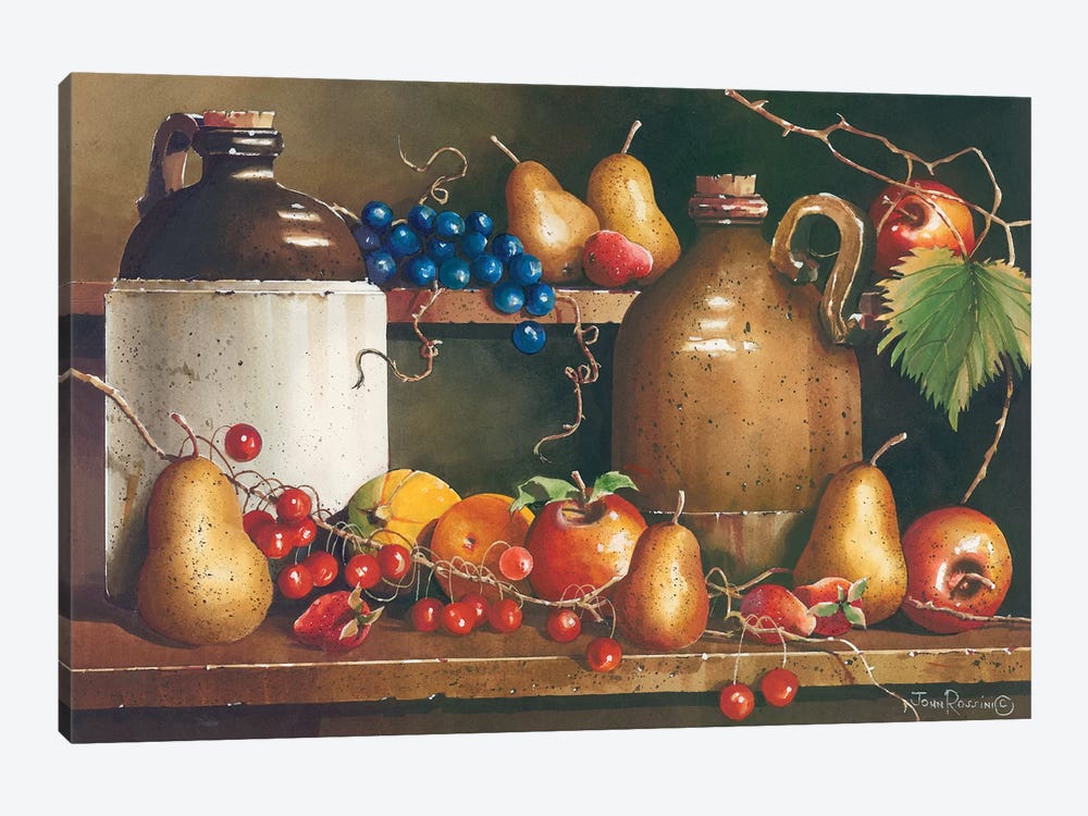 A Passion for Fruit by John Rossini 1-piece Canvas Art