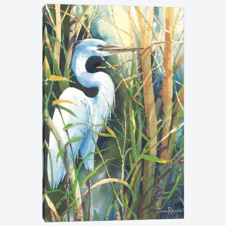 His Stoic Patience Canvas Print #RSS19} by John Rossini Canvas Wall Art