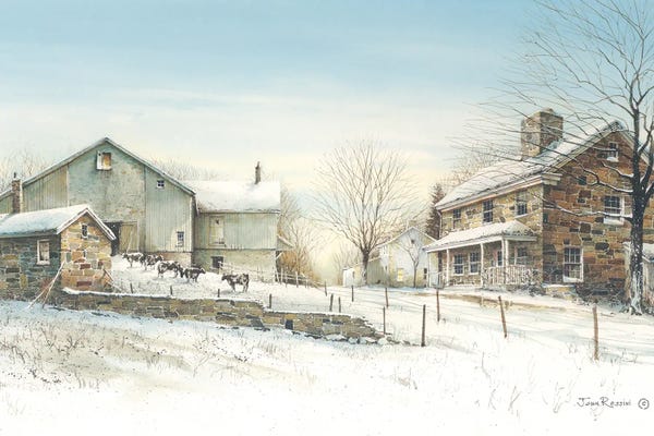 Farms: February Morning by John Rossini
